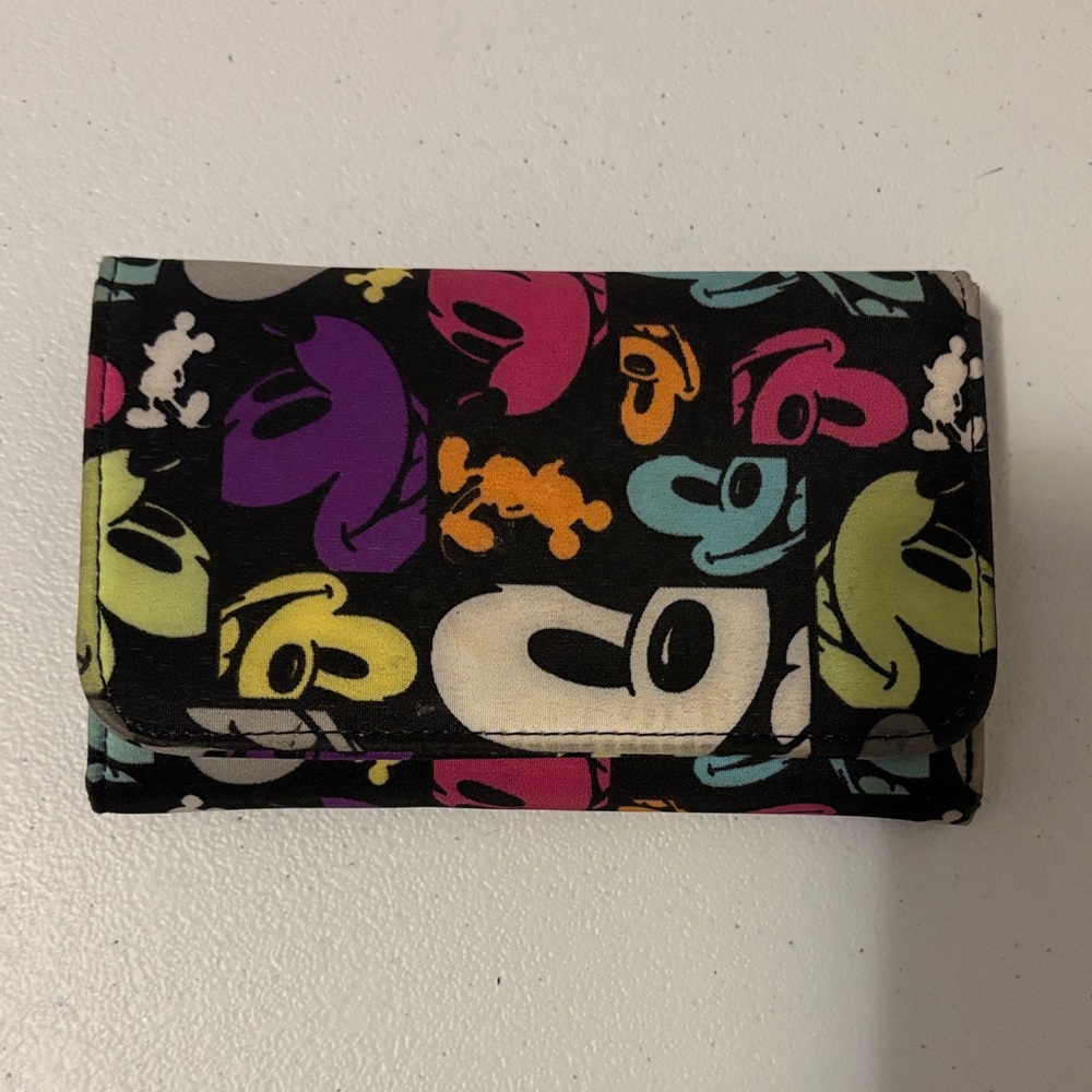 Disney Multicolor Mickey Mouse Wallet